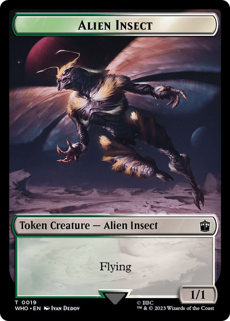 Alien Insect Token} // {Copy Token} | Doctor Who Commander