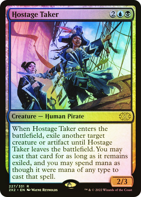 Hostage Taker\nDouble Masters 2022\nSingle\nMagic The Gathering