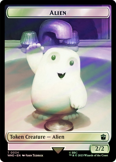 {Alien Token} // {Food Token} (#059)
Doctor Who Commander
Single
Magic: The Gathering