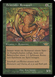 Brood Sliver
Legions - German
Single
Magic The Gathering