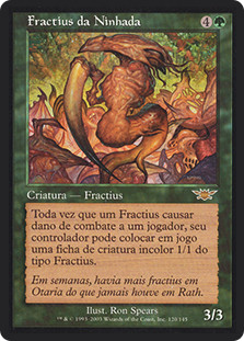 Brood Sliver
Legions - Portuguese
Single
Magic The Gathering