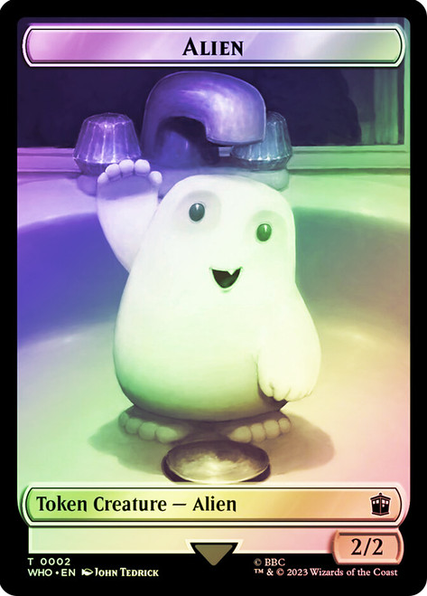 {Alien Token} // {Cyberman Token}
Doctor Who Commander
Single
Magic: The Gathering