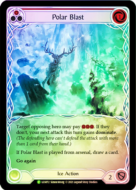 Polar Blast Red Singles