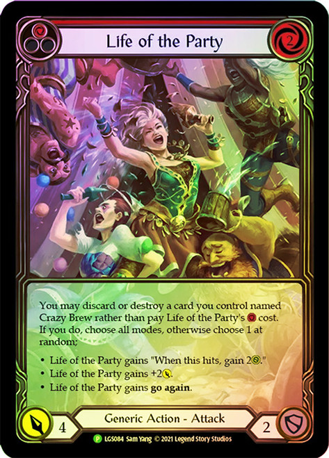 Life of the Party Red Singles