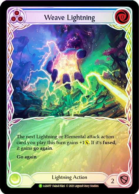 Weave Lightning (Yellow) (Armory Event) | Promotional Cards | Star