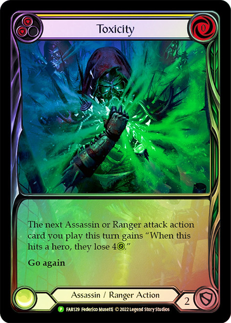 Toxicity (Blue) (Battle Hardened) | Promotional Cards | Star City