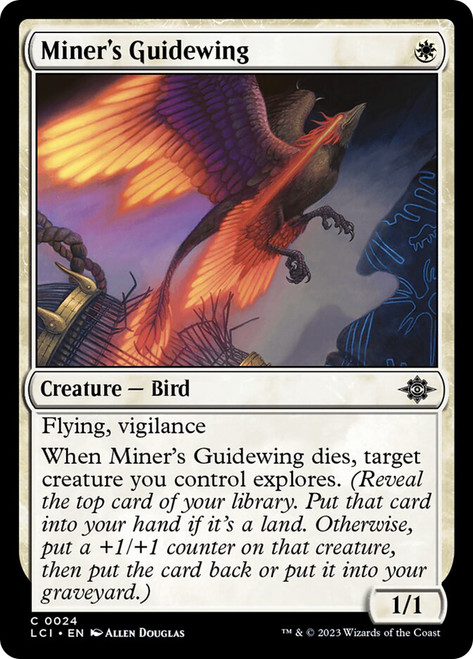 Miner's Guidewing\nThe Lost Caverns of Ixalan\nSingle\nMagic The Gathering