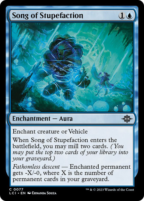 Song of Stupefaction\nThe Lost Caverns of Ixalan\nSingle\nMagic The Gathering