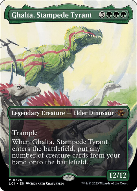 【MTG】暴走暴君、ガルタGhalta, Stampede Tyrant Ghalta, Stampede Tyrant | The Lost Caverns of Ixalan | Star City Games