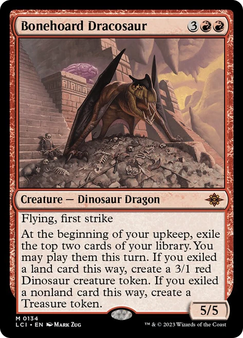 Bonehoard Dracosaur\nThe Lost Caverns of Ixalan\nSingle\nMagic The Gathering