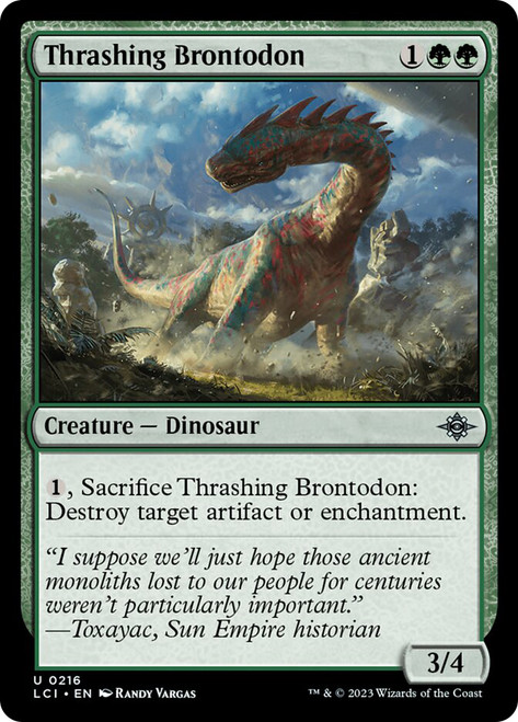 Thrashing Brontodon | The Lost Caverns of Ixalan | Star City Games