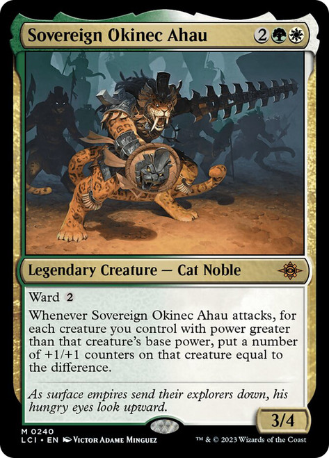 Sovereign Okinec Ahau\nThe Lost Caverns of Ixalan\nSingle\nMagic The Gathering
