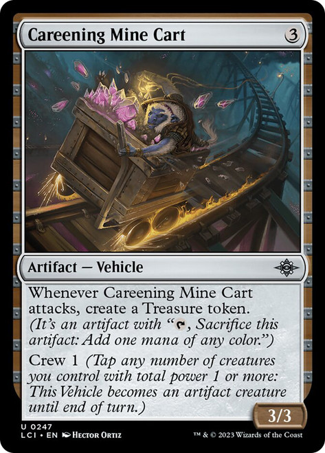 Careening Mine Cart\nThe Lost Caverns of Ixalan\nSingle\nMagic The Gathering