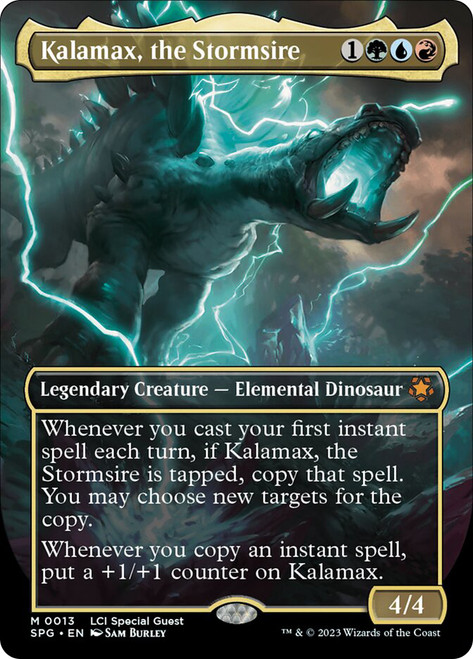 Kalamax, the Stormsire (Borderless)\nSpecial Guests\nSingle\nMagic The Gathering