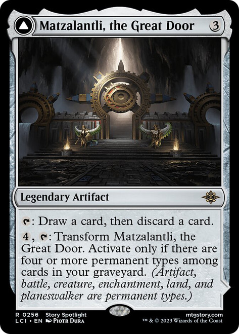 mtgプリウス　 Matzalantli, the Great Door // The Core | The Lost Caverns of