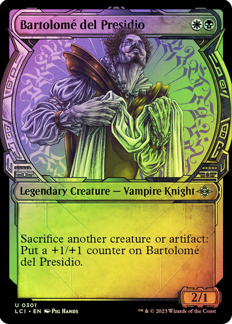 Bartolome del Presidio (Showcase)\nThe Lost Caverns of Ixalan - Variants\nSingle\nMagic The Gathering