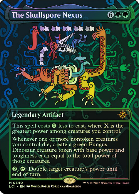 The Skullspore Nexus (Borderless)\nThe Lost Caverns of Ixalan - Variants\nSingle\nMagic The Gathering