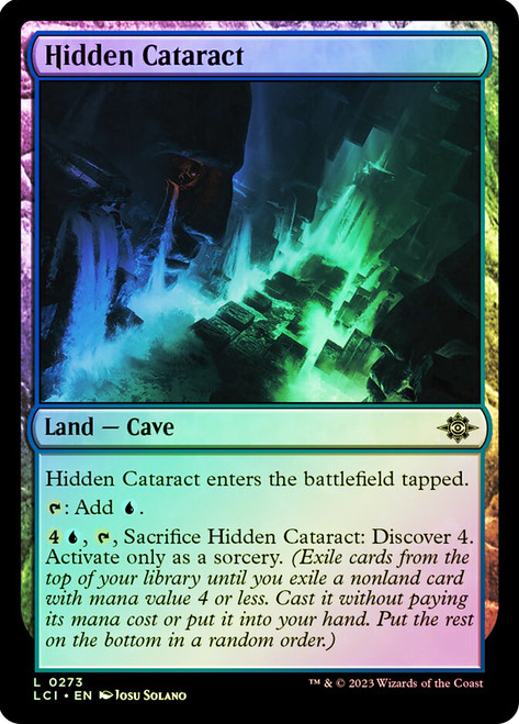 Hidden Cataract\nThe Lost Caverns of Ixalan\nSingle\nMagic The Gathering