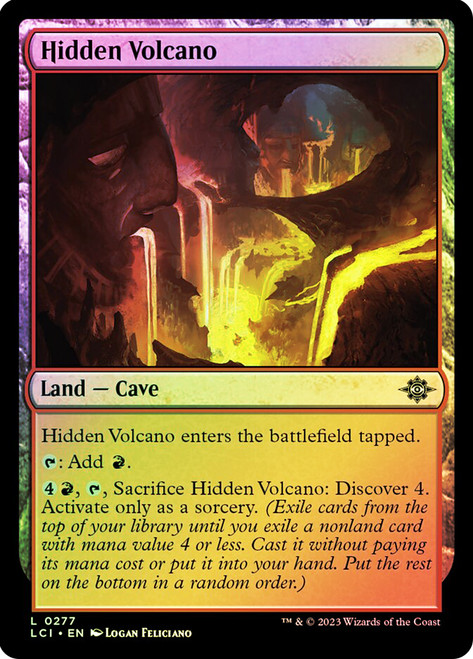 Hidden Volcano\nThe Lost Caverns of Ixalan\nSingle\nMagic The Gathering
