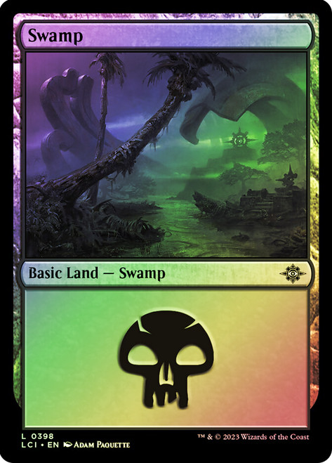 Swamp (#398)\nThe Lost Caverns of Ixalan\nSingle\nMagic The Gathering