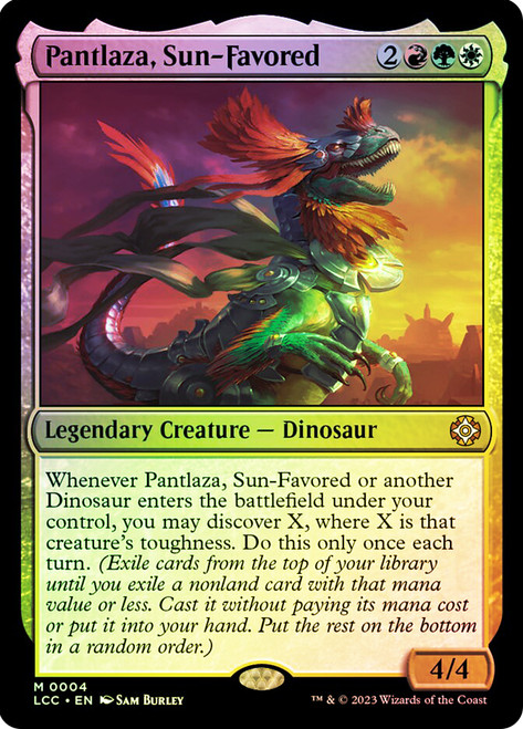 Pantlaza, Sun-Favored | The Lost Caverns of Ixalan Commander | Star City Games Pantlaza, Sun-Favored | The Lost Caverns of Ixalan Commander | Star City Games