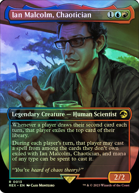 Ellie and Alan, Paleontologists (Borderless) (Emblem) | Jurassic 