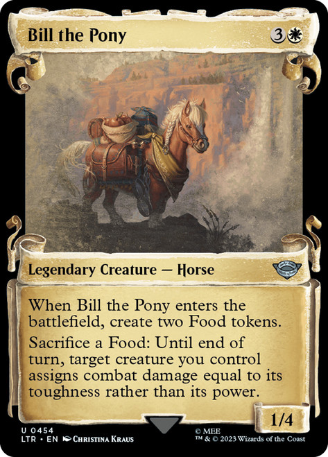 Bill the Pony (Showcase)\nThe Lord of the Rings - Variants\nSingle\nMagic The Gathering