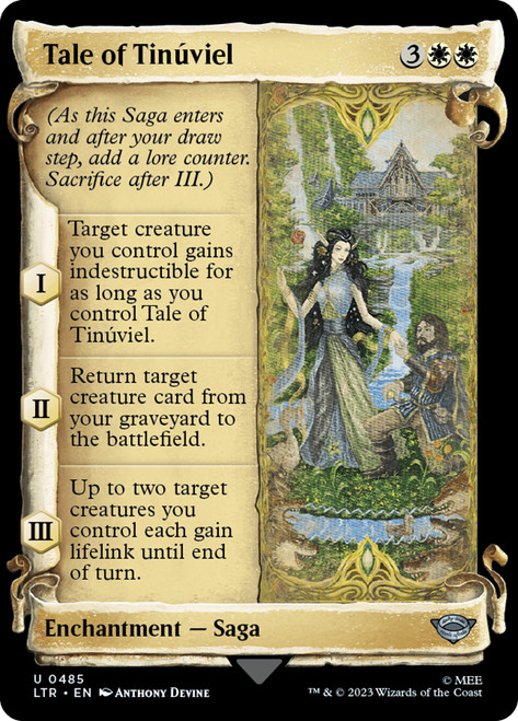 Tale of Tinuviel (Showcase)\nThe Lord of the Rings - Variants\nSingle\nMagic The Gathering
