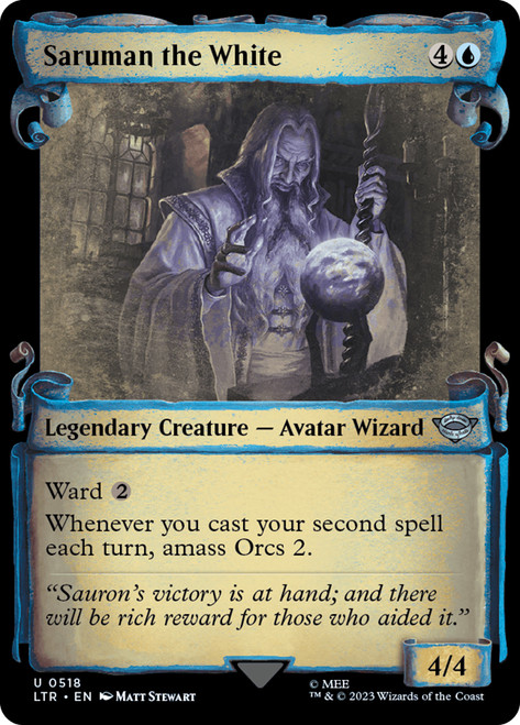 Saruman the White (Showcase)\nThe Lord of the Rings - Variants\nSingle\nMagic The Gathering