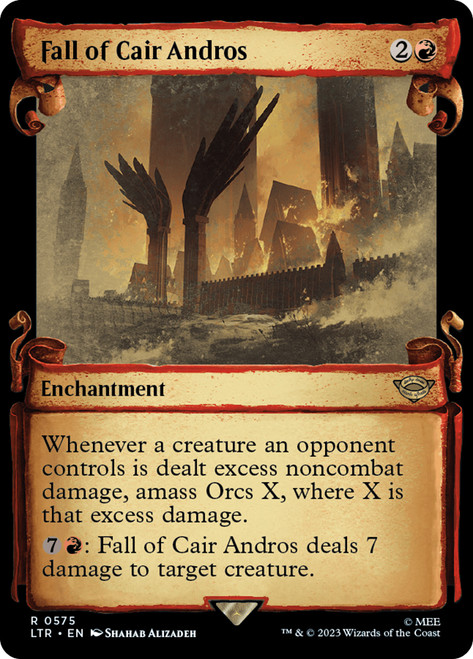 Fall of Cair Andros (Showcase)\nThe Lord of the Rings - Variants\nSingle\nMagic The Gathering