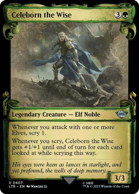 Celeborn the Wise (Showcase)\nThe Lord of the Rings - Variants\nSingle\nMagic The Gathering