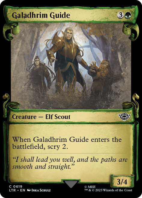 Galadhrim Guide (Showcase)\nThe Lord of the Rings - Variants\nSingle\nMagic The Gathering