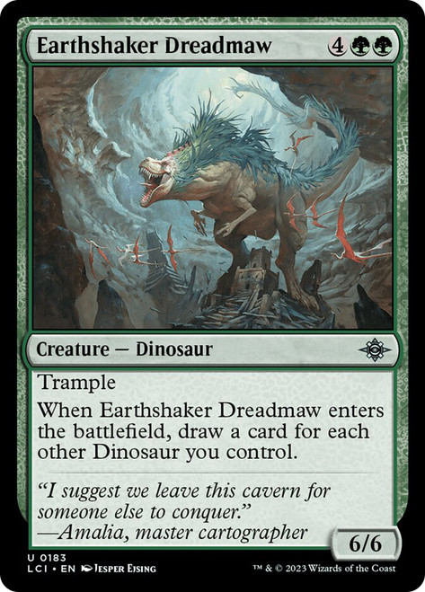 Earthshaker Dreadmaw\nThe Lost Caverns of Ixalan\nSingle\nMagic The Gathering