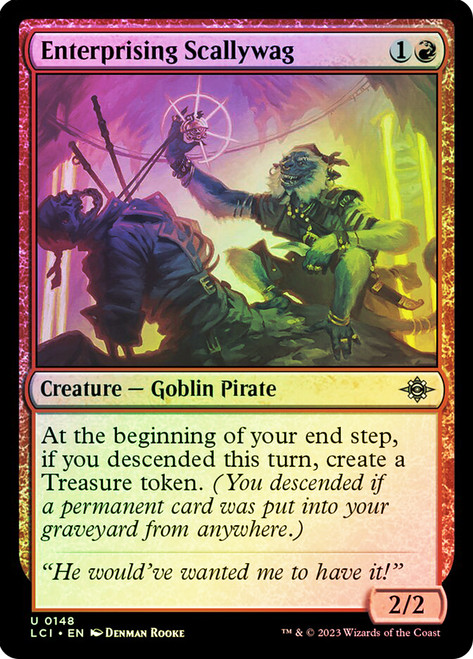 Enterprising Scallywag\nThe Lost Caverns of Ixalan\nSingle\nMagic The Gathering
