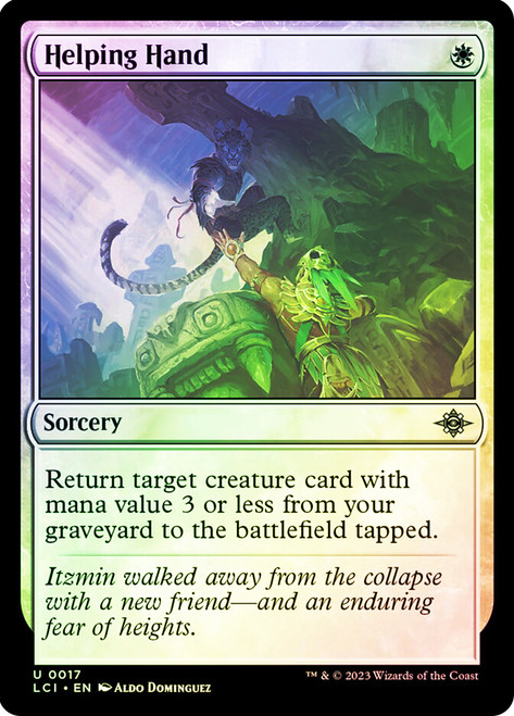 Helping Hand\nThe Lost Caverns of Ixalan\nSingle\nMagic The Gathering