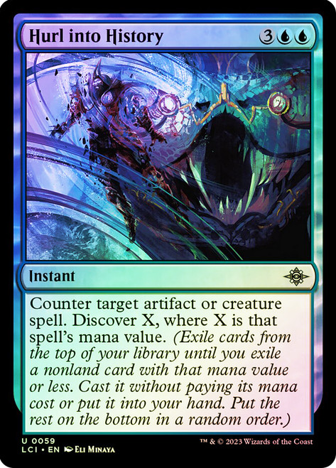 Hurl into History\nThe Lost Caverns of Ixalan\nSingle\nMagic The Gathering