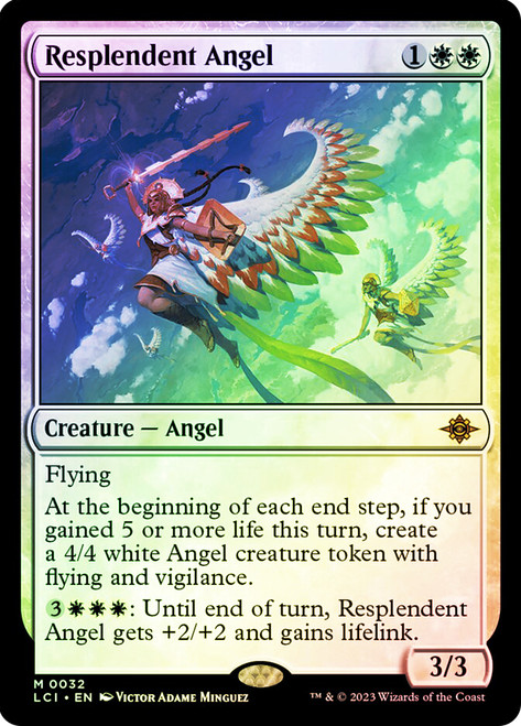 Resplendent Angel\nThe Lost Caverns of Ixalan\nSingle\nMagic The Gathering