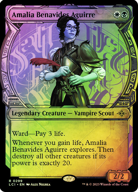 Amalia Benavides Aguirre (Showcase)\nThe Lost Caverns of Ixalan - Variants\nSingle\nMagic The Gathering