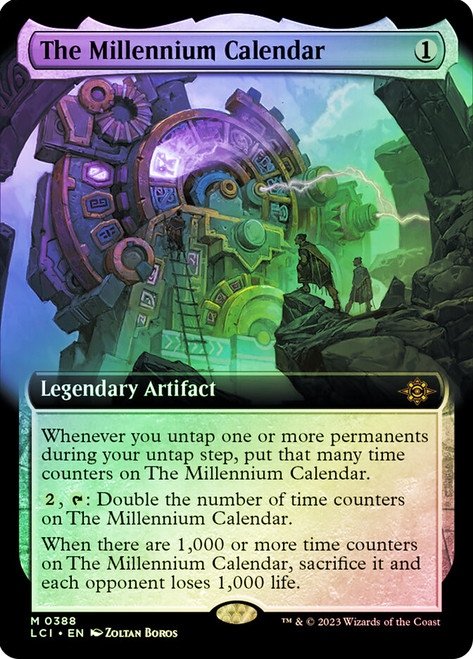 The Millennium Calendar (Extended Art)\nThe Lost Caverns of Ixalan - Variants\nSingle\nMagic The Gathering