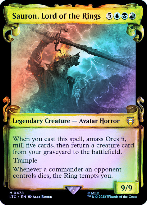 Sauron, Lord of the Rings | The Lord of the Rings Commander | Star