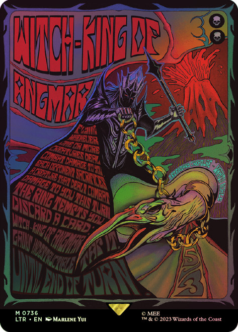 Witch-king of Angmar (Hand Drawn)\nThe Lord of the Rings - Variants\nSingle\nMagic The Gathering
