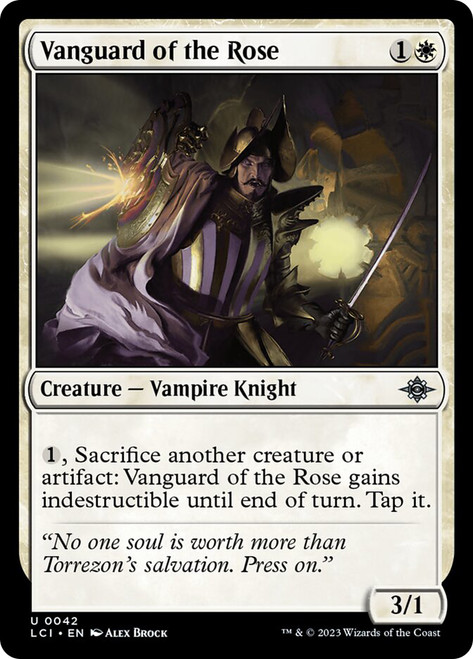 Vanguard of the Rose\nThe Lost Caverns of Ixalan\nSingle\nMagic The Gathering