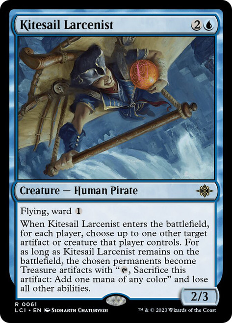 Kitesail Larcenist\nThe Lost Caverns of Ixalan\nSingle\nMagic The Gathering