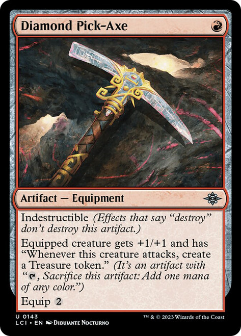Diamond Pick-Axe\nThe Lost Caverns of Ixalan\nSingle\nMagic The Gathering
