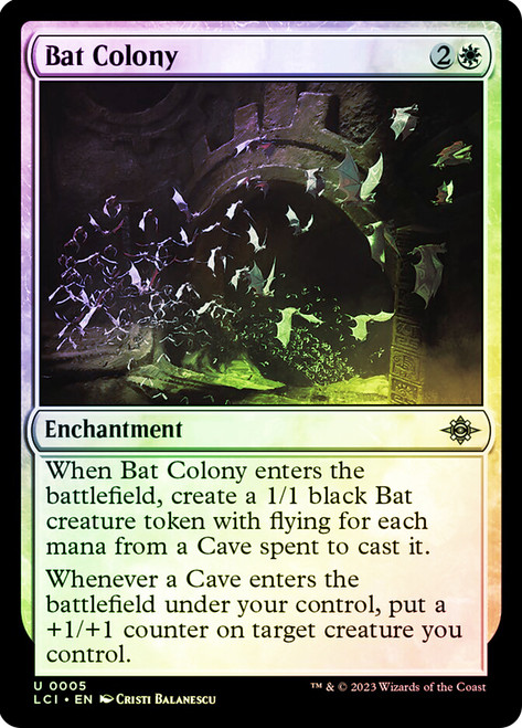Bat Colony\nThe Lost Caverns of Ixalan\nSingle\nMagic The Gathering