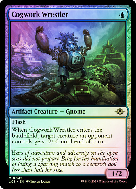 Cogwork Wrestler\nThe Lost Caverns of Ixalan\nSingle\nMagic The Gathering