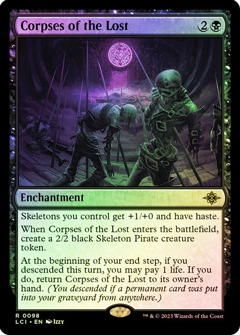 Corpses of the Lost\nThe Lost Caverns of Ixalan\nSingle\nMagic The Gathering
