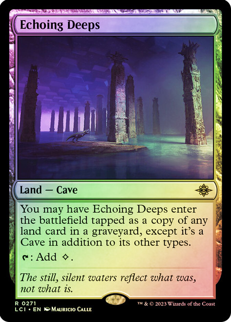 Echoing Deeps\nThe Lost Caverns of Ixalan\nSingle\nMagic The Gathering