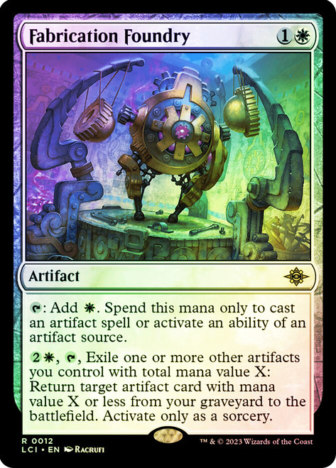 Fabrication Foundry\nThe Lost Caverns of Ixalan\nSingle\nMagic The Gathering