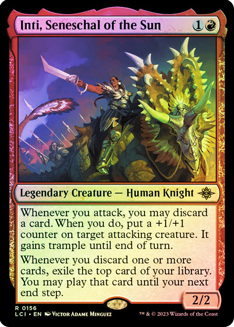 Inti, Seneschal of the Sun\nThe Lost Caverns of Ixalan\nSingle\nMagic The Gathering